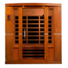 GoldenDesigns DYN-6440-01 Dynamic "Bergamo" Low EMF Far Infrared Sauna (New)