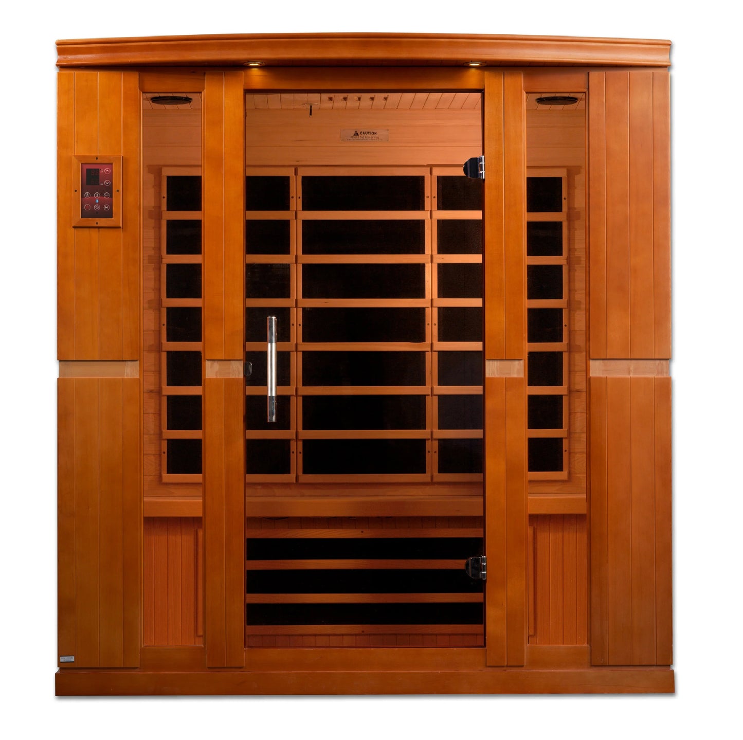 GoldenDesigns DYN-6440-01 Dynamic "Bergamo" Low EMF Far Infrared Sauna (New)