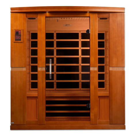 GoldenDesigns DYN-6440-01 Dynamic "Bergamo" Low EMF Far Infrared Sauna (New)