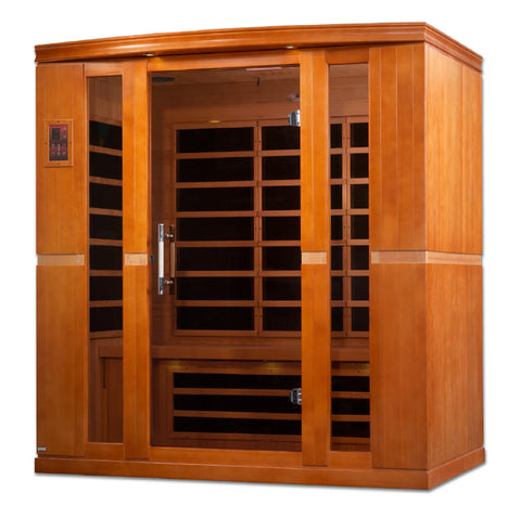 GoldenDesigns DYN-6440-01 Dynamic "Bergamo" Low EMF Far Infrared Sauna (New)