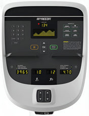 Precor EFX 815 Elliptical Crosstrainer w/p10 Console - Console View