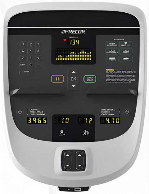 Precor EFX 815 Elliptical Crosstrainer w/p10 Console (Remanufactured)