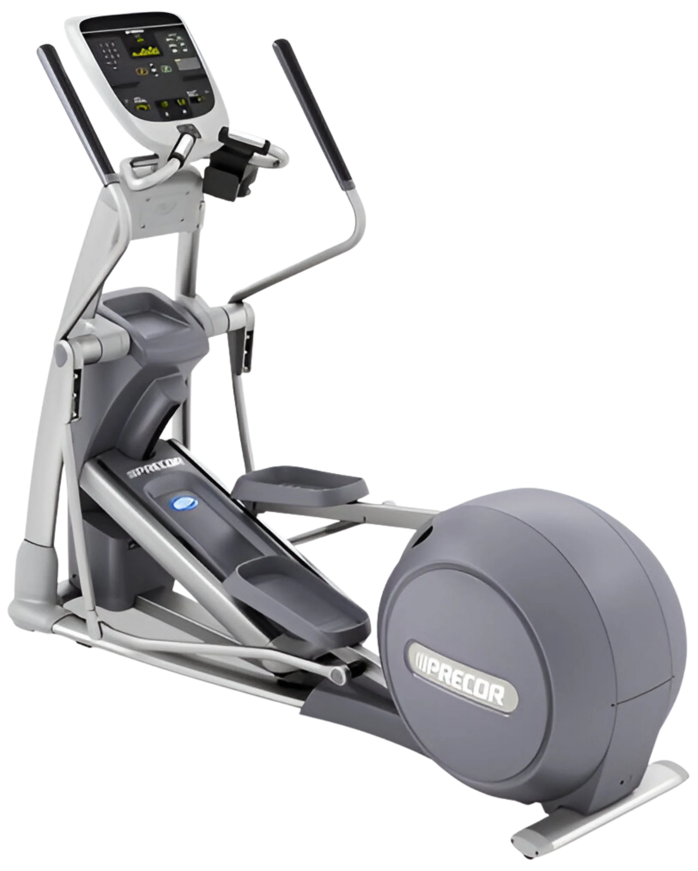 Precor EFX 815 Elliptical Crosstrainer w/p10 Console - Angled View