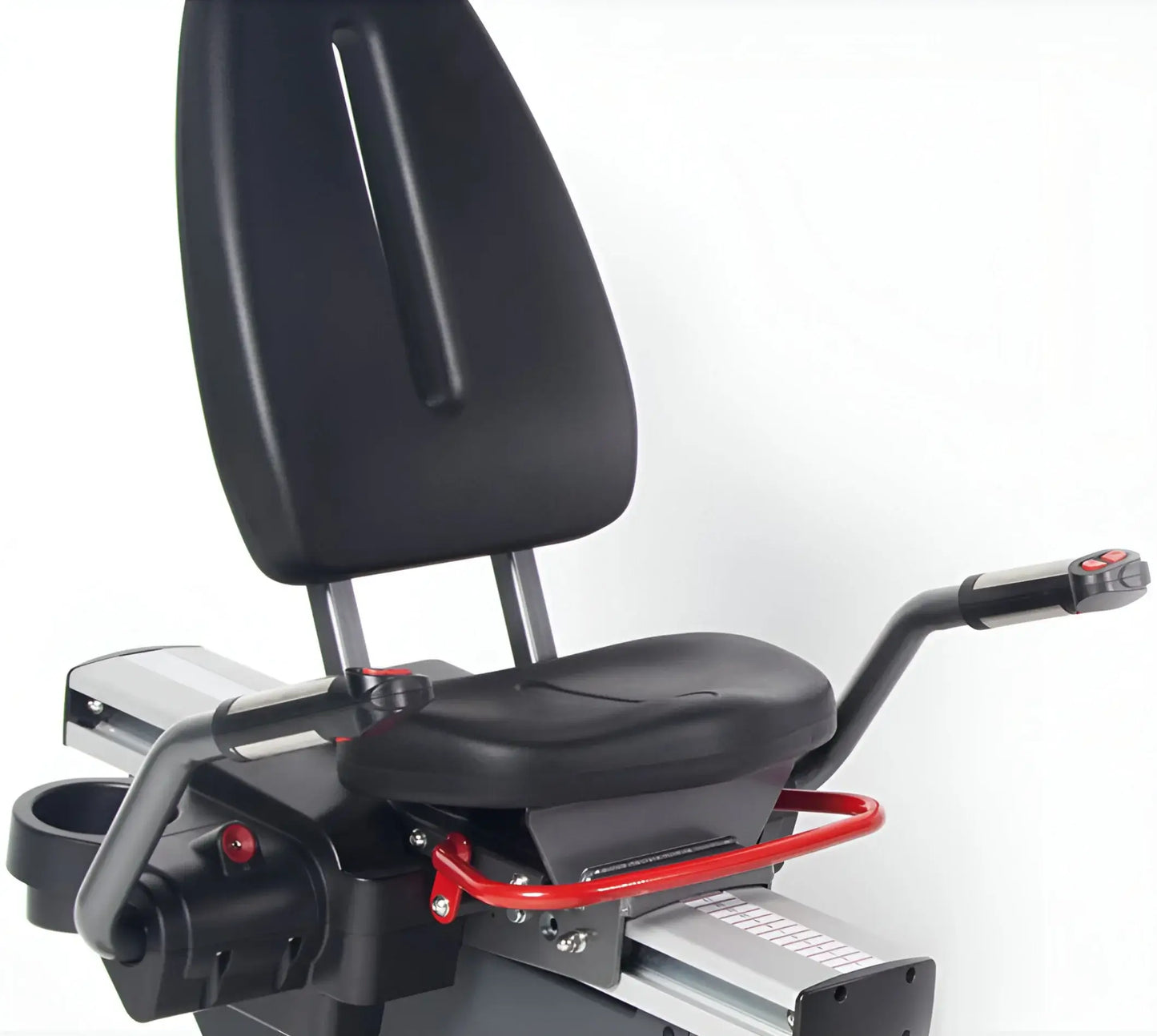 Expresso GO Recumbent Bike (Remanufactured) - Close Up Front Seat