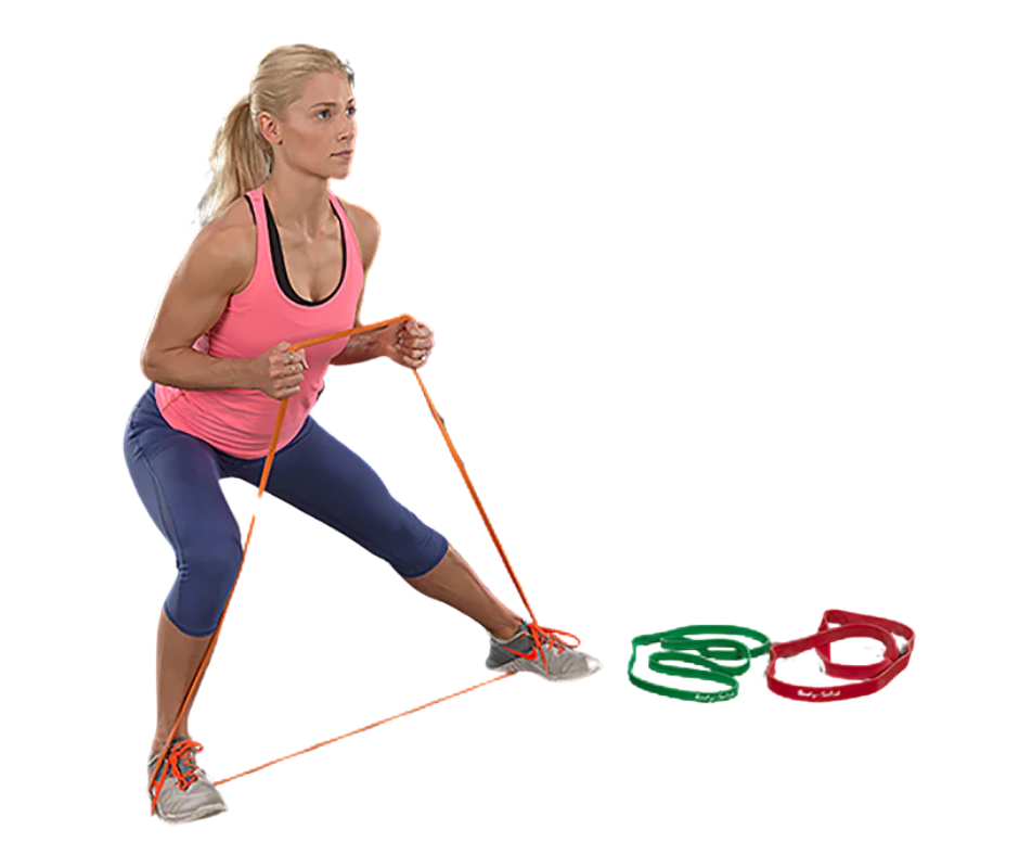 Body Solid BSTB3 Tools Resistance Band - 1 1/8" Red (New)