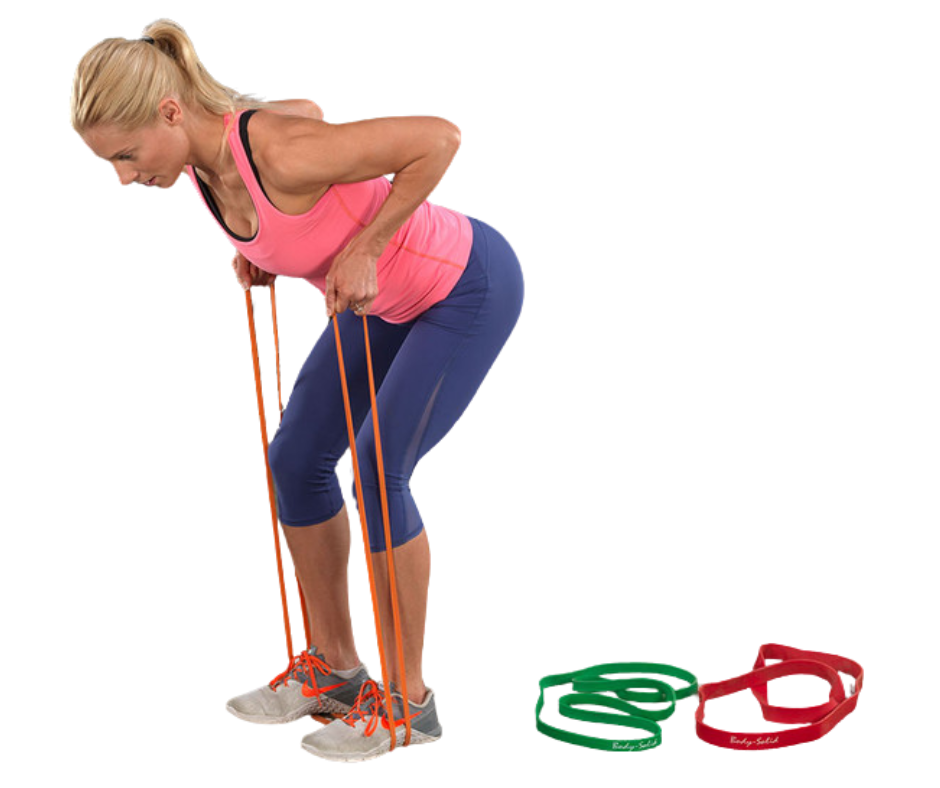 Body Solid BSTB3 Tools Resistance Band - 1 1/8" Red (New)