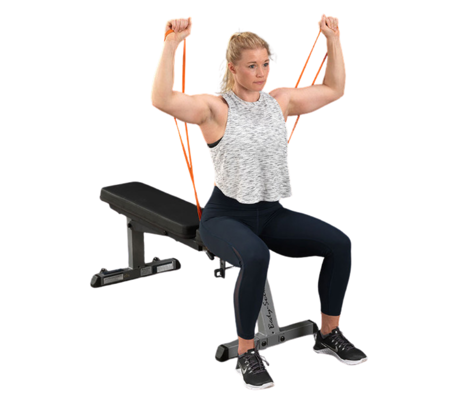 Body Solid BSTB3 Tools Resistance Band - 1 1/8" Red (New)