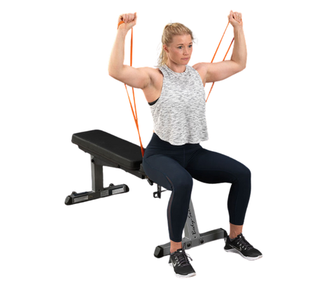 Body Solid BSTB3 Tools Resistance Band - 1 1/8" Red (New)