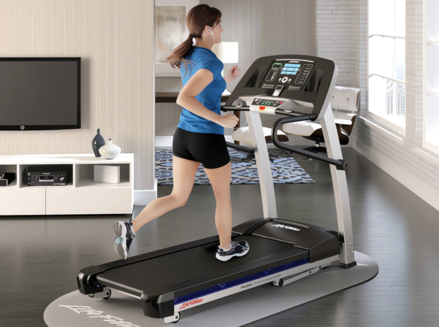 Life Fitness F1 Smart Foldable Treadmill (Remanufactured)
