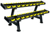 French Fitness 2 Tier Saddle Dumbbell Rack V3, 10 Pairs (New) Image