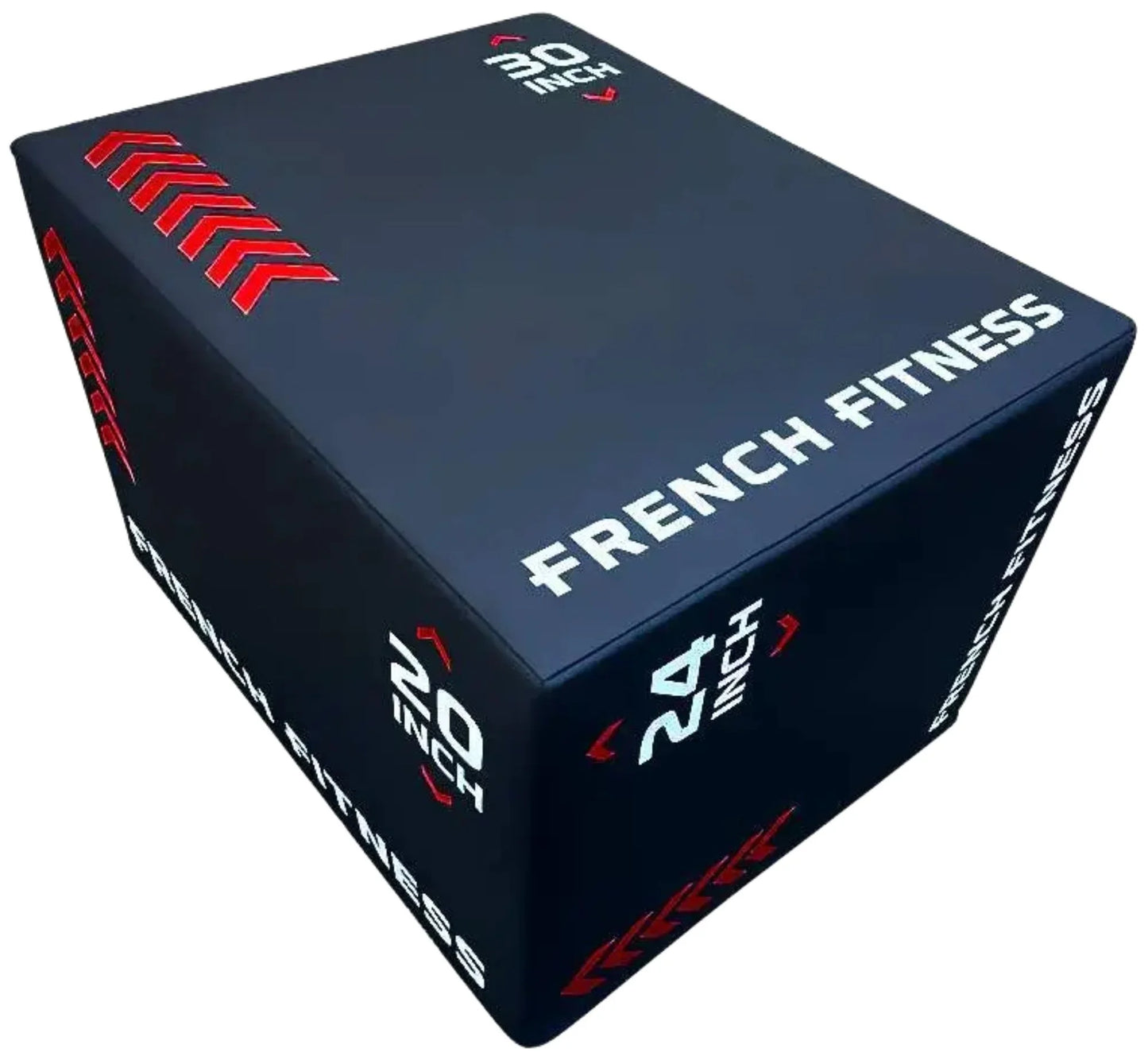 French Fitness 20-24-30 3-In-1 Soft Foam Plyo Box (New)