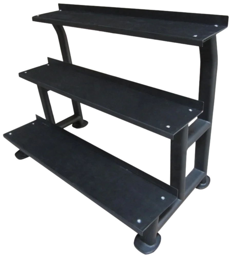 French Fitness 3 Tier Kettlebell Rack (New)