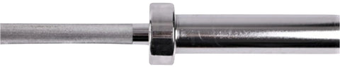 French Fitness 6' (72") 33 Lb Women's Olympic Power Bar -1000 Lb (New) - Close Up View