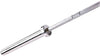 French Fitness 6' (72") 33 Lb Women's Olympic Power Bar -1000 Lb (New) - Close Up View