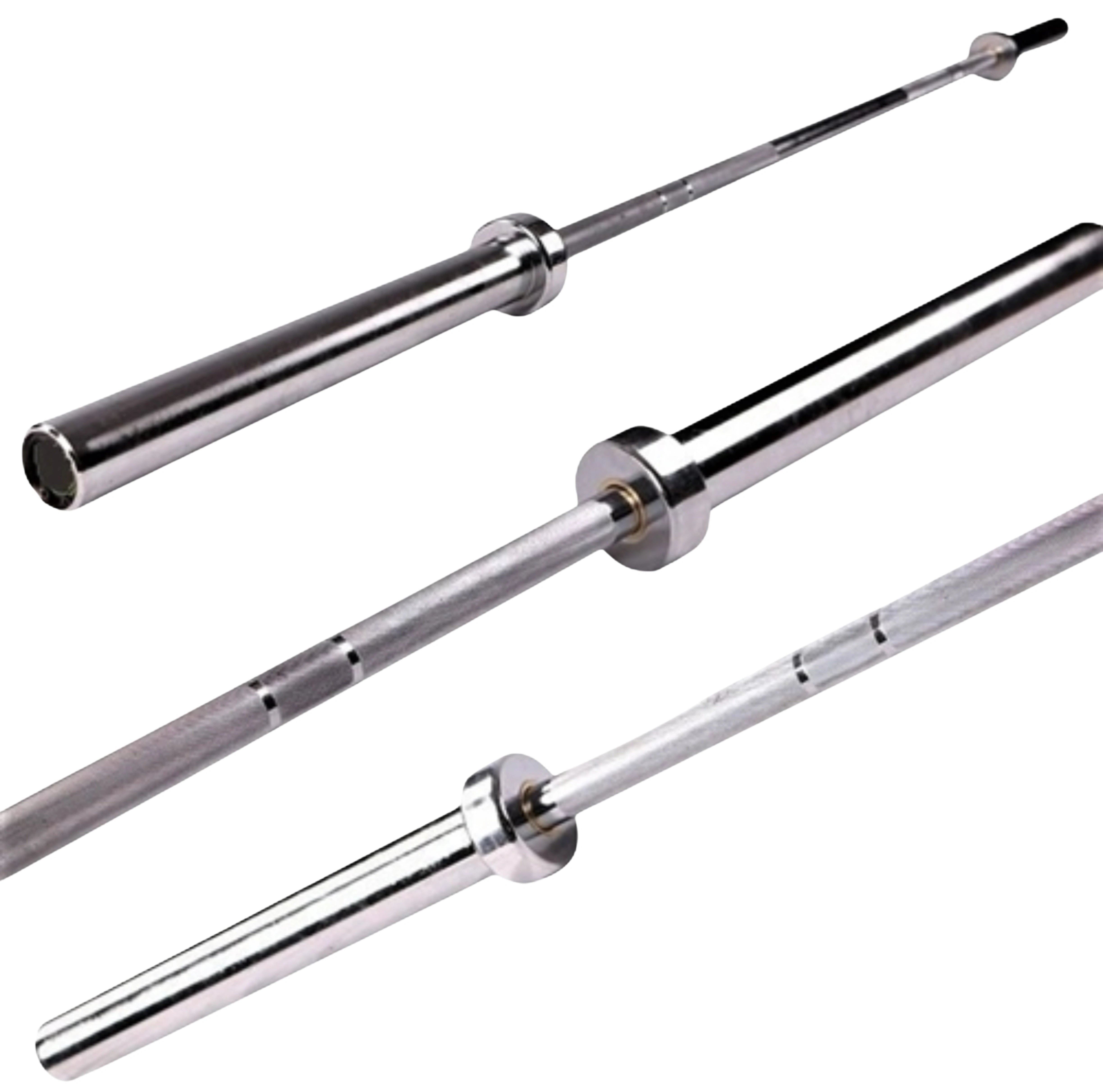 French Fitness 6' (72") 33 Lb Women's Olympic Power Bar -1000 Lb (New)