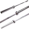 French Fitness 6' (72") 33 Lb Women's Olympic Power Bar -1000 Lb (New) - Side View
