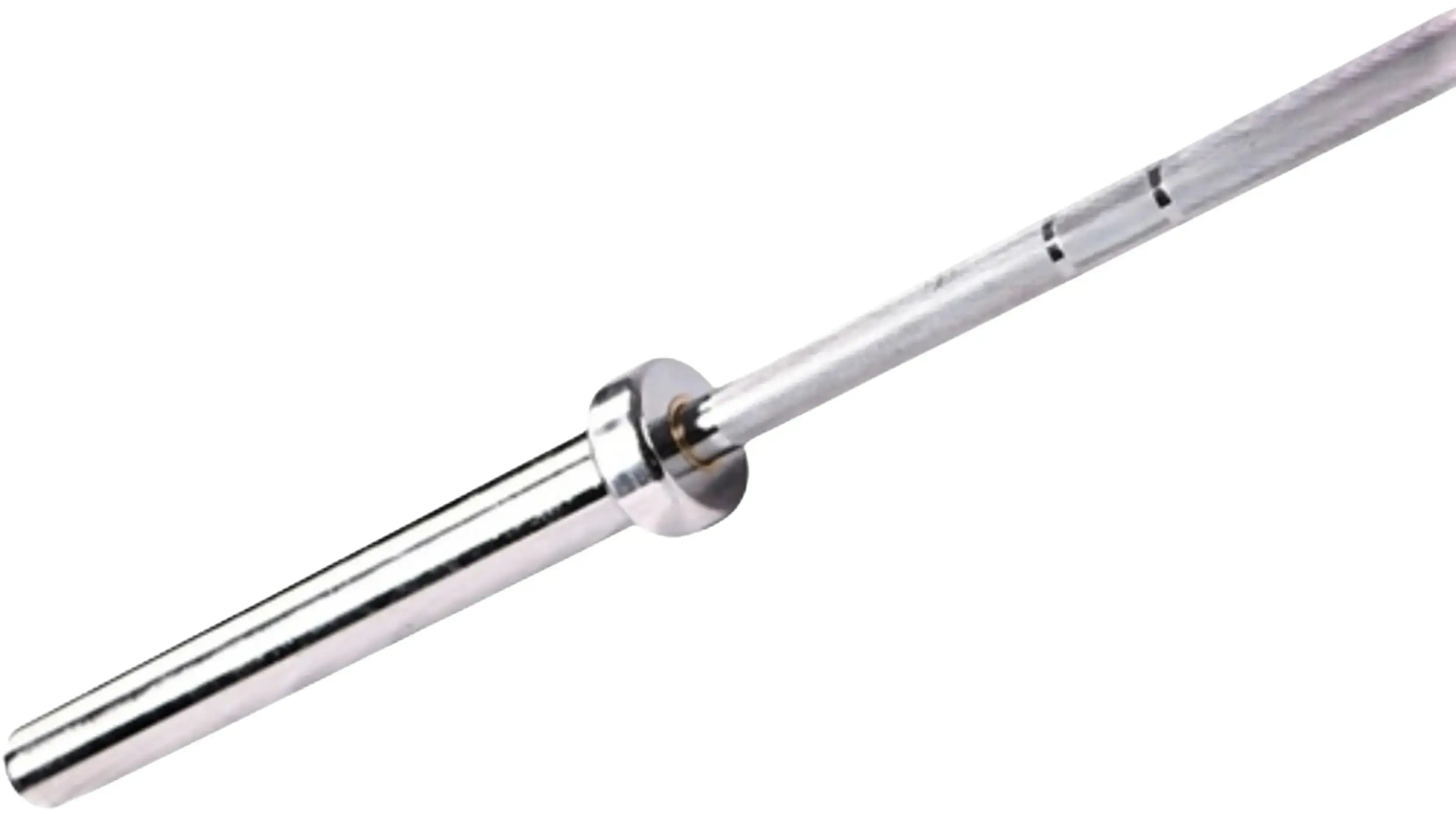 French Fitness 6' Chrome Olympic Bar - 33 Lbs (New)