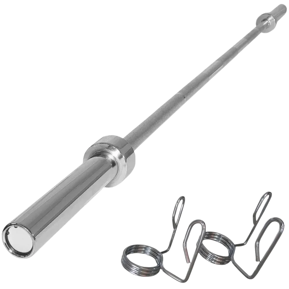 French Fitness 7' FSR90 / FSR80 Chrome Olympic Bar (New)