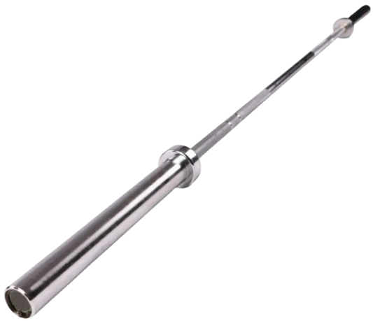 French Fitness 7' (86") Chrome 45 Lb Olympic Bar (New)