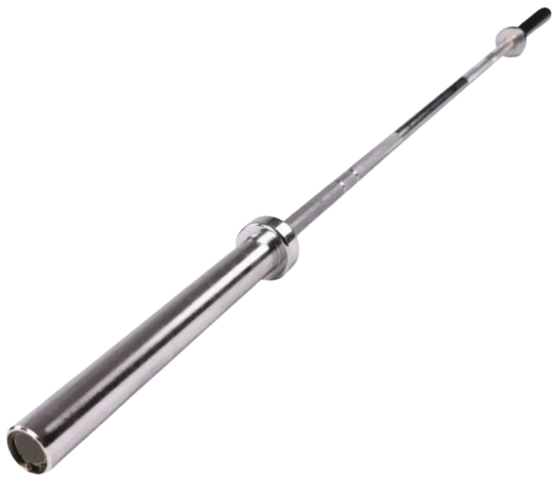 French Fitness 7' (86") Chrome 45 Lb Olympic Bar (New) Image
