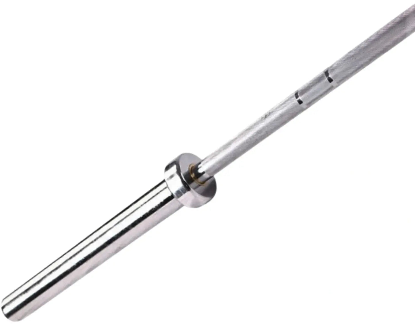 French Fitness 7' (86") Chrome 45 Lb Olympic Bar (New) Image 4
