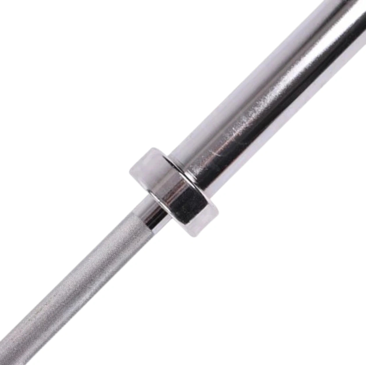 French Fitness 7' (86") Chrome 45 Lb Olympic Bar (New)