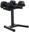 French Fitness Adjustable Dumbbell Set Stand (New)