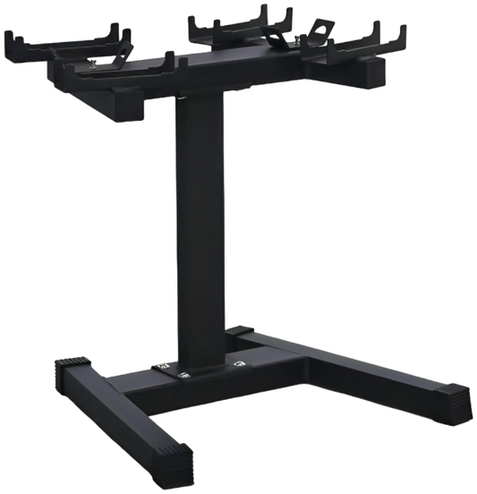French Fitness Adjustable Dumbbell Set Stand (New)