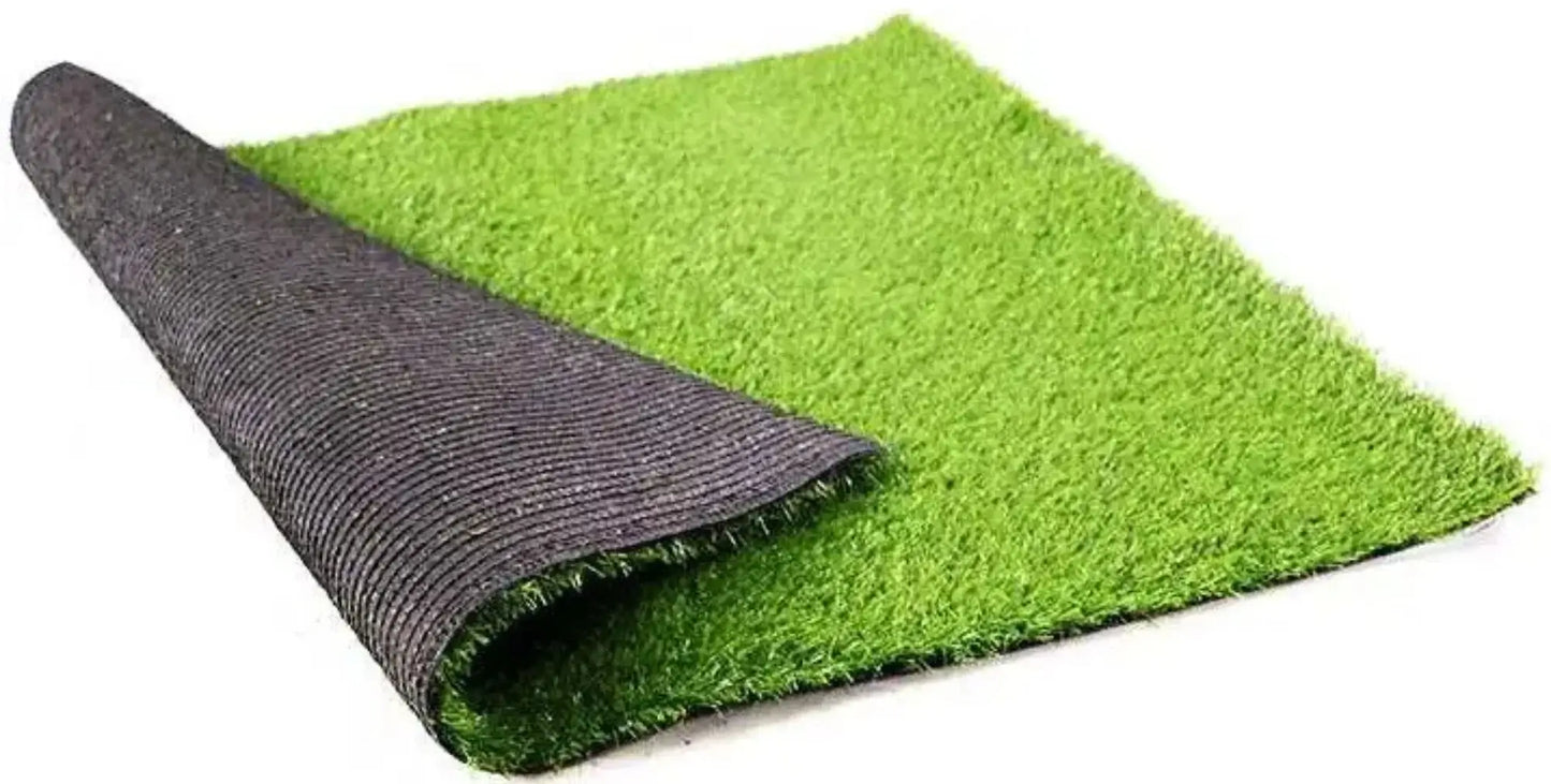 French Fitness - Artificial Grass Synthetic Lawn Turf Flooring Roll 65.5' x 6.5' (New) - Angled View