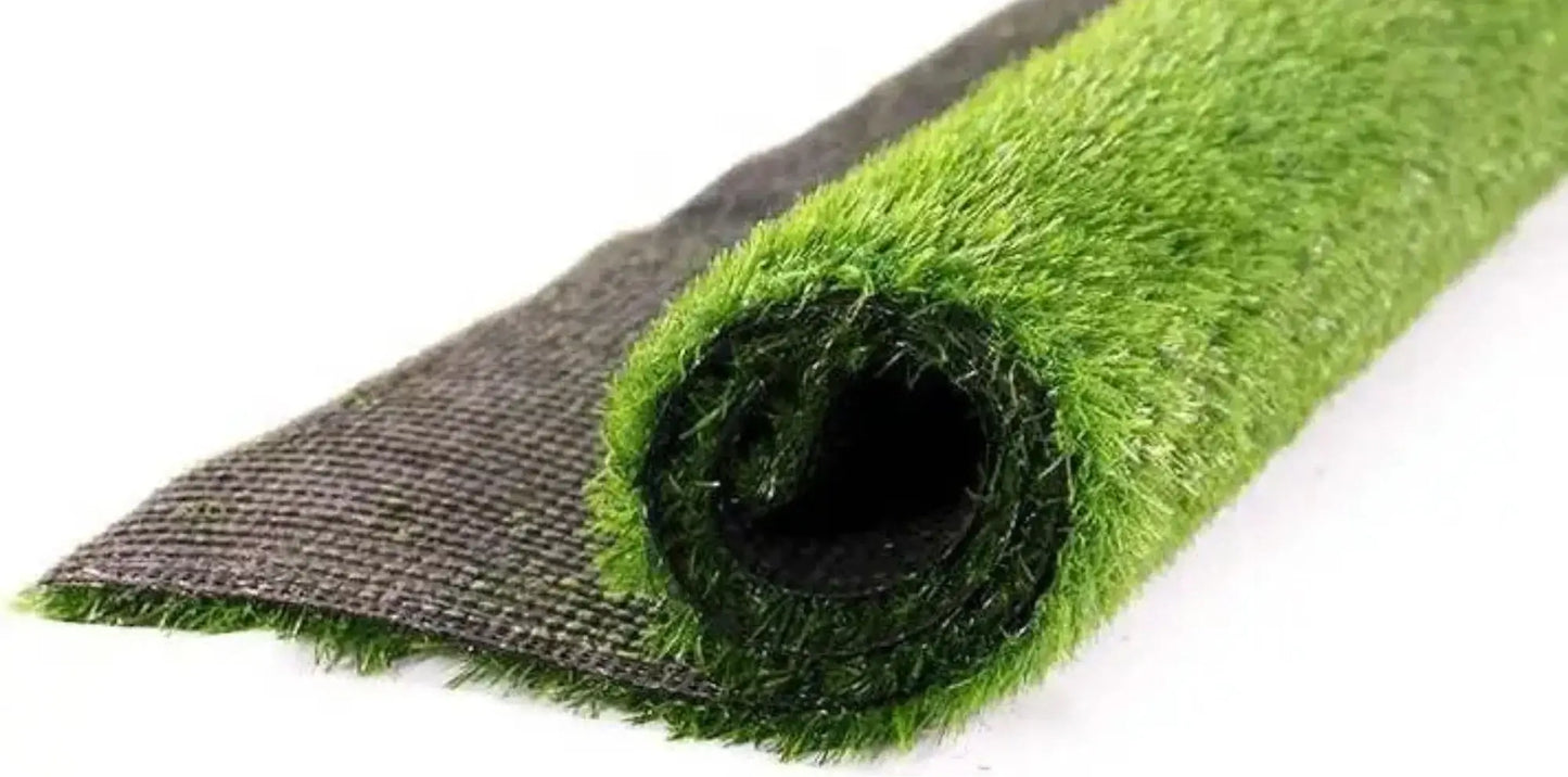 French Fitness - Artificial Grass Synthetic Lawn Turf Flooring Roll 65.5' x 6.5' (New) - Close Up View