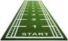 French Fitness - Artificial Performance Gym Turf Track w/Start Marker - 14 ft x 50 ft (New) - Front View
