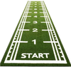 French Fitness - Artificial Performance Gym Turf Track w/Start Marker - 14 ft x 50 ft (New) - Front View
