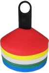 French Fitness Agility Workout Cones w/Holder (New) Image