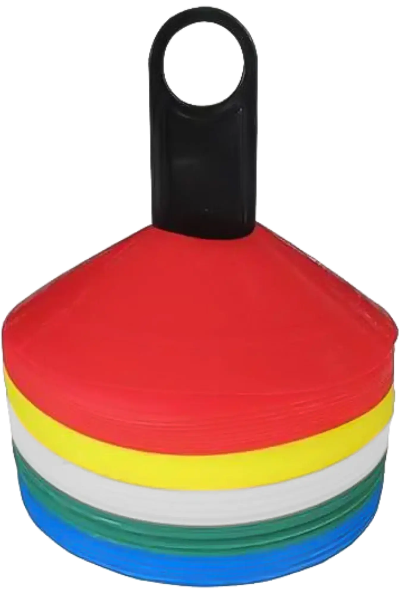 French Fitness Agility Workout Cones w/Holder (New) Image