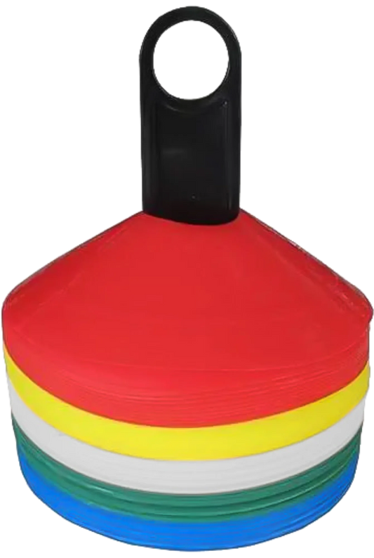 French Fitness Agility Workout Cones w/Holder (New)