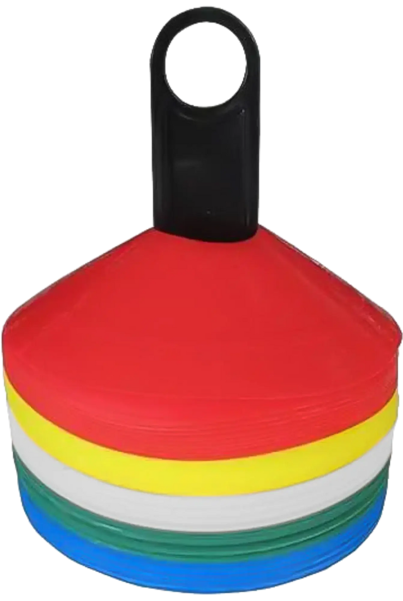 French Fitness Agility Workout Cones w/Holder (New) Image