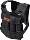 French Fitness Adjustable Weighted Vest, 20 lbs (New)