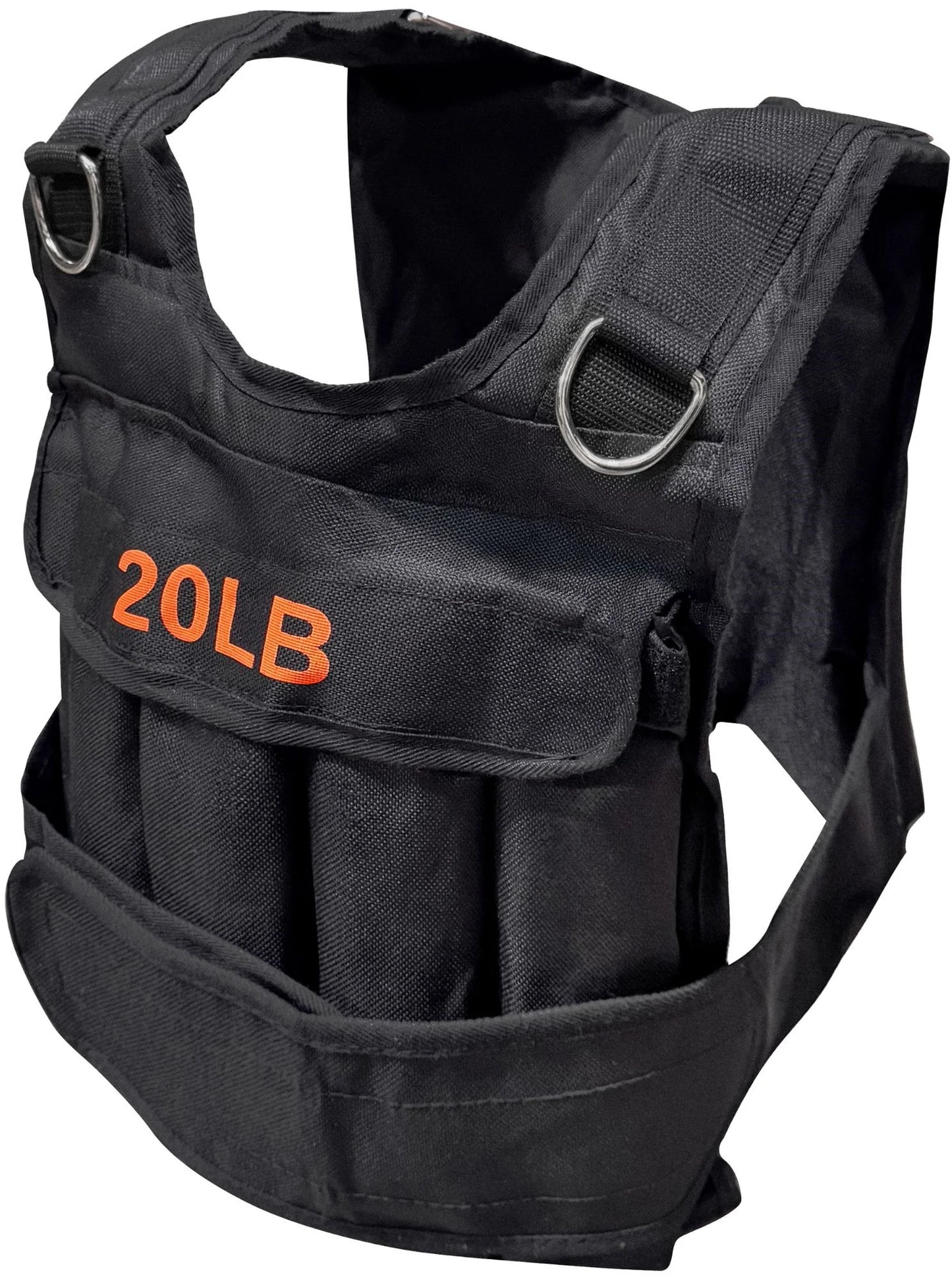French Fitness Adjustable Weighted Vest, 20 lbs (New)