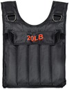 French Fitness Adjustable Weighted Vest, 20 lbs (New)