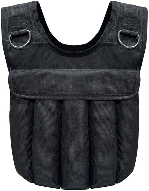 French Fitness Adjustable Weighted Vest, 40 lbs (New)