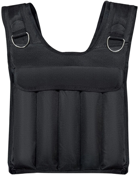 French Fitness Adjustable Weighted Vest, 40 lbs (New)
