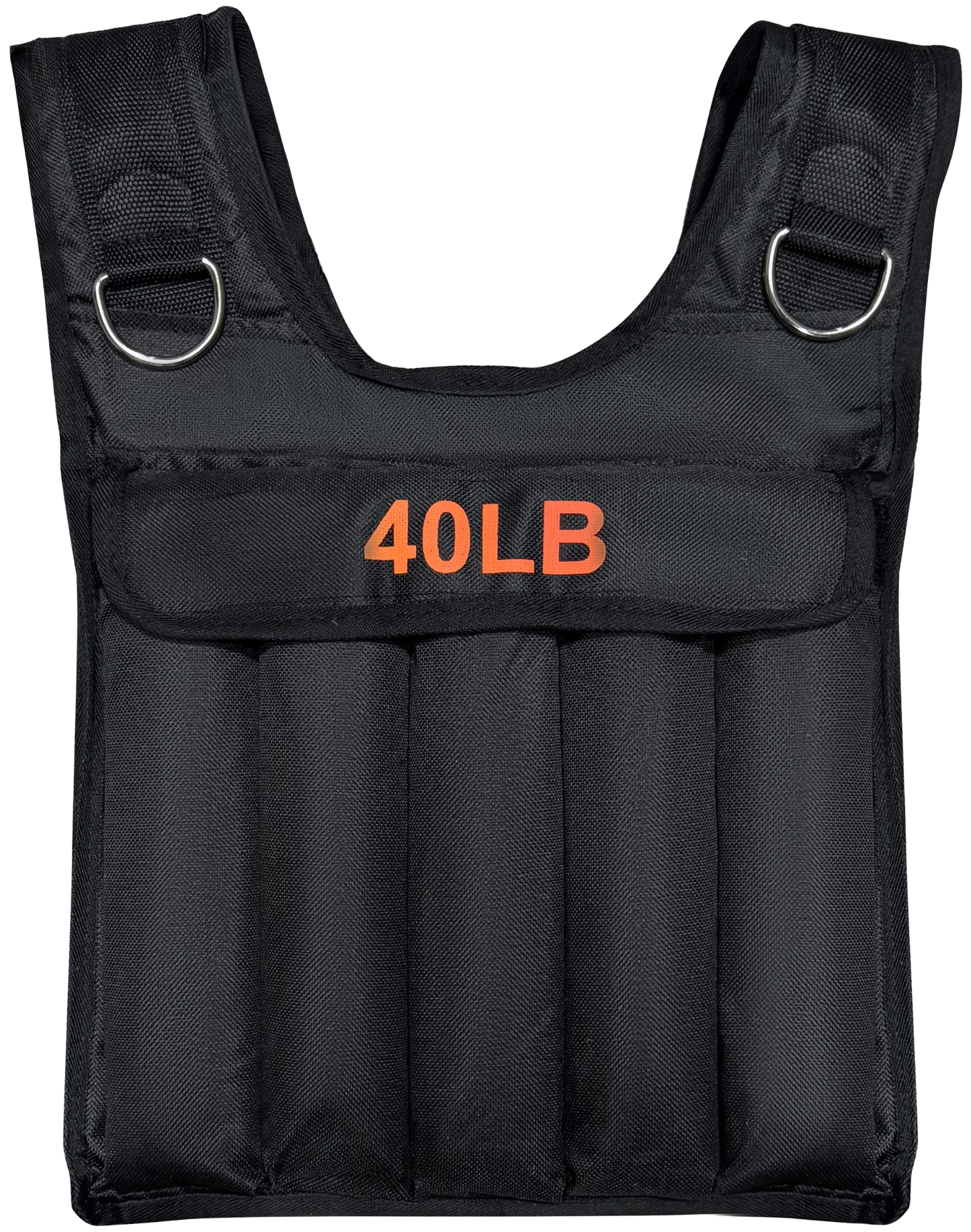 French Fitness Adjustable Weighted Vest, 40 lbs (New)
