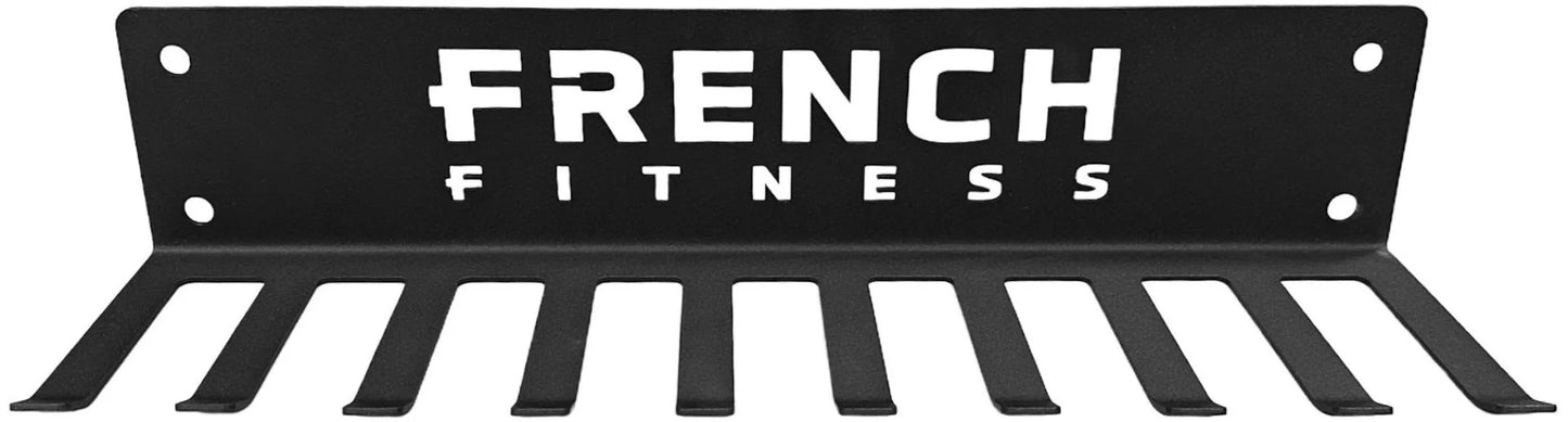 French Fitness Belt & Band Hanger Wall Mounted Rack (New)