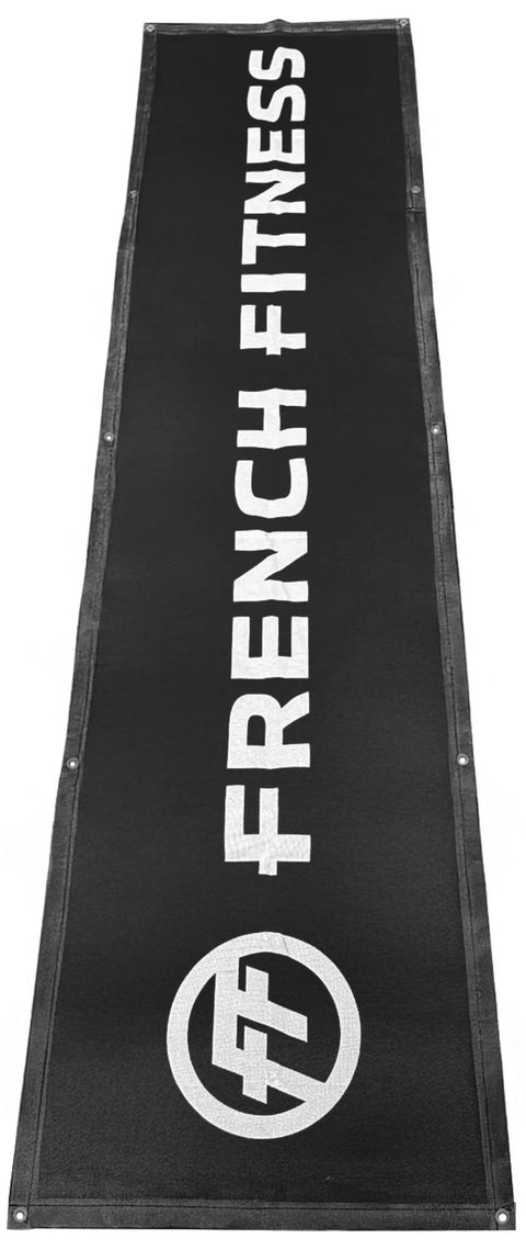 French Fitness Vinyl Mesh 24" x 96" Horizontal Banner (New)