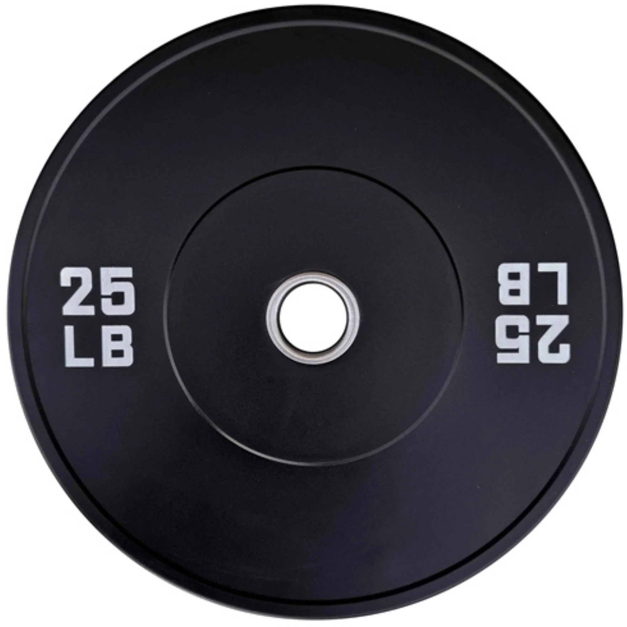 French Fitness Olympic Black Bumper Plate Set 230 lbs - Blank (New)
