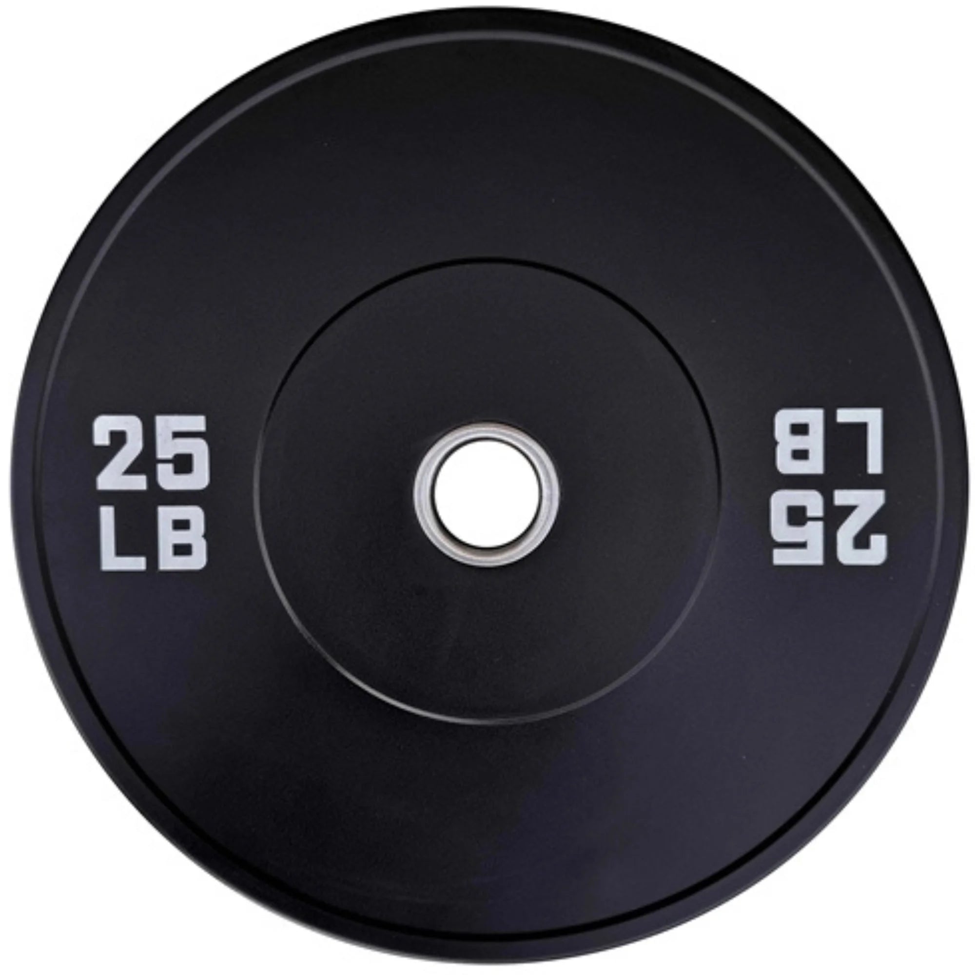 French Fitness Olympic Black Bumper Plate Set 340 lbs - Blank (New)