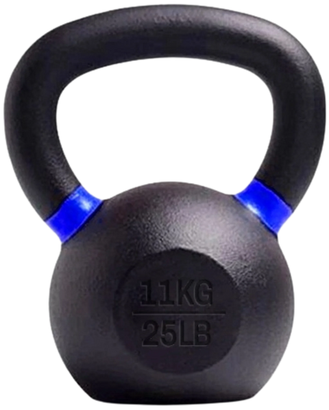 French Fitness Cast Iron Kettlebell 25 lbs (New)