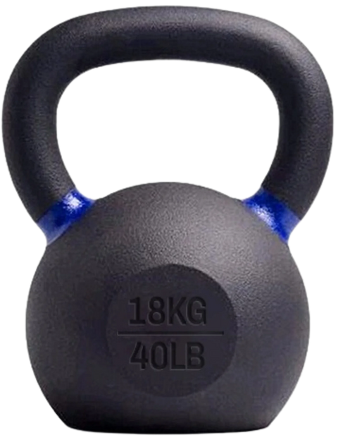 French Fitness Cast Iron Kettlebell 40 lbs (New)