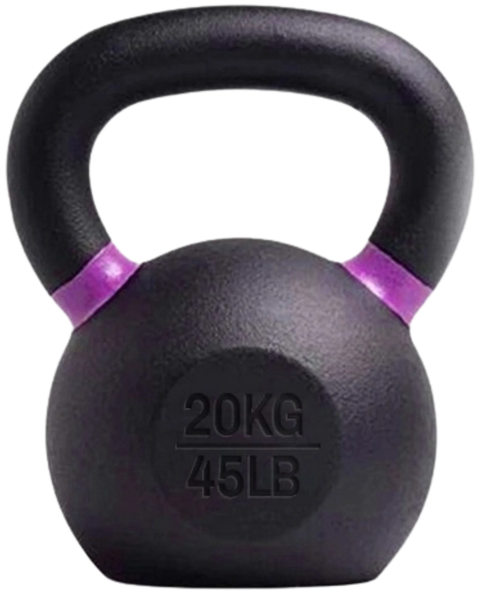French Fitness Cast Iron Kettlebell 45 lbs (New)