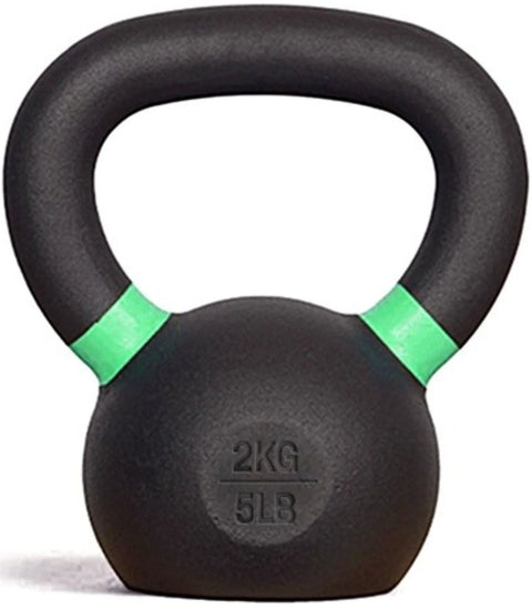 French Fitness Cast Iron Kettlebell Set 5-30 lbs (New) Image 2